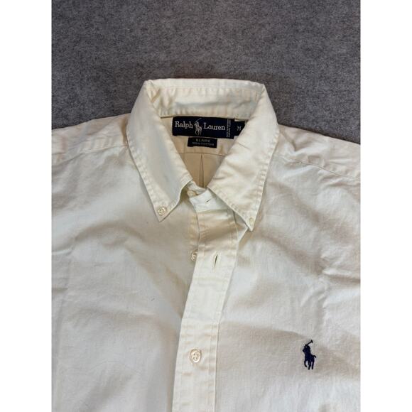 Men's Cream Polo Shirt - Picture 6 of 7